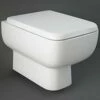 RAK Series 600 White Wall Hung Toilet Pan & Urea Seat - SE17AWHA/014