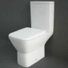 RAK Summit Alpine White Close Coupled Toilet Pan, Cistern & Urea Seat - SUMPAKSC
