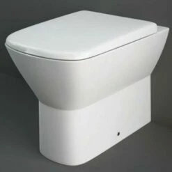 RAK Summit White Back To Wall Toilet Pan & Urea Soft Close Seat - SUMBTWPAN/SC
