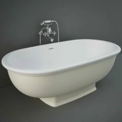 RAK Washington Greige Freestanding Bath Tub - WTBT15681505