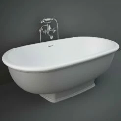 RAK Washington Grey Freestanding Bath Tub - WTBT15681503
