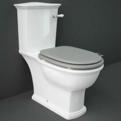 RAK Washington White Full Access Close Coupled Pan, Cistern & Seat - WASPAKL503