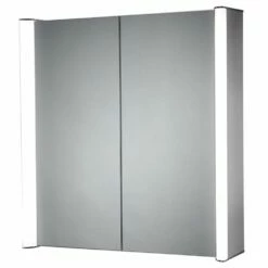 Sensio Aspen Diffused Cool White LED Double Cabinet Mirror With Infrared Sensor