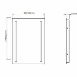Sensio Isla Plus 650x500mm Cool White Battery Operated Diffused LED Mirror 5 Sensio Isla Plus 650x500mm Cool White Battery Operated Diffused LED Mirror -HANSGROHE Shop sensio isla plus 650x500mm cool white battery operated diffused led mirror p53358 242650 image
