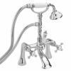Tre Mercati Allora Chrome Pillar Bath Shower Mixer TM10055-CR