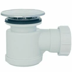 Tre Mercati Combined Plastic Shower Trap And Waste With Removable Grid TM713