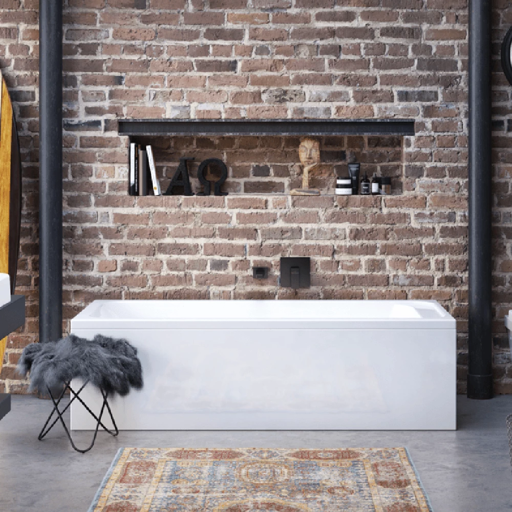 Villeroy & Boch Architectura Rectangular Bath Solo, Alpin, 1600x700 3 Villeroy & Boch Architectura Rectangular Bath Solo, Alpin, 1600x700 - Image 3