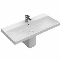 Villeroy & Boch Avento 800x470 1th White Basin & Semi Pedestal
