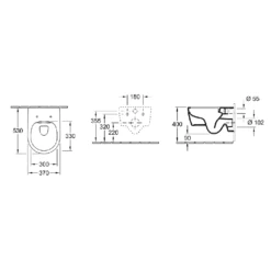 Villeroy & Boch Avento Combi-Pack, Wall-mounted, White Alpin -HANSGROHE Shop villeroy boch avento combi pack wall mounted white alpin p66693 288377 image