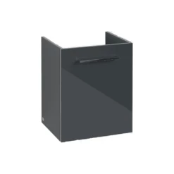 Villeroy & Boch Avento Crystal Grey 450mm Wall Hung Vanity Unit & Basin -HANSGROHE Shop villeroy boch avento crystal grey 450mm wall hung vanity unit basin p66229 285496 image