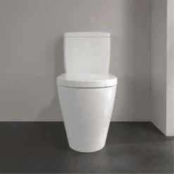 Villeroy & Boch Avento White Rimless Close Coupled Toilet, Cistern & Soft Close Seat -HANSGROHE Shop villeroy boch avento white rimless close coupled toilet cistern soft close seat p66048 285286 image