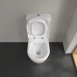 Villeroy & Boch Avento White Rimless Close Coupled Toilet, Cistern & Soft Close Seat -HANSGROHE Shop villeroy boch avento white rimless close coupled toilet cistern soft close seat p66048 285288 image