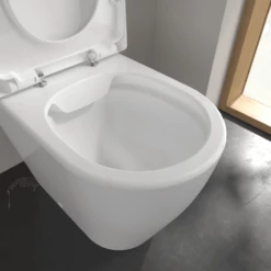 Villeroy & Boch Avento White Rimless Close Coupled Toilet, Cistern & Soft Close Seat -HANSGROHE Shop villeroy boch avento white rimless close coupled toilet cistern soft close seat p66048 285289 image