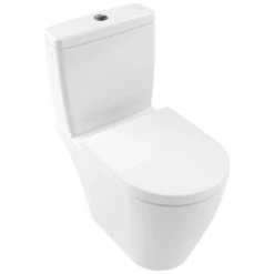 Villeroy & Boch Avento White Rimless Close Coupled Toilet, Cistern & Soft Close Seat -HANSGROHE Shop villeroy boch avento white rimless close coupled toilet cistern soft close seat p66048 285292 image