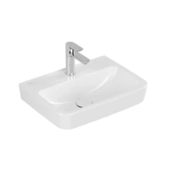 Villeroy & Boch O.novo 500x370 1th White Basin & Full Pedestal