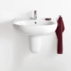Villeroy & Boch O.novo 600x490 1th White Basin & Semi Pedestal