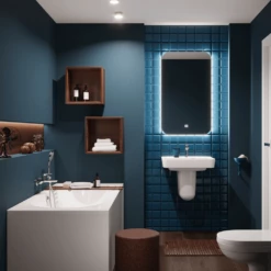 Villeroy & Boch O.novo Rectangular Bath Duo With Leg Set, Alpin 1800x800 -HANSGROHE Shop villeroy boch o novo rectangular bath duo with leg set alpin 1800x800 p66306 286090 image