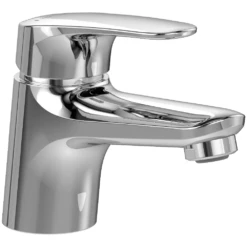 Villeroy & Boch O.novo Start Chrome Single-lever Mini Basin Mixer, With Push-Down Waste