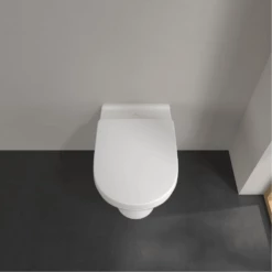 Villeroy & Boch O.novo White Back To Wall Toilet & Soft Close Seat -HANSGROHE Shop villeroy boch o novo white back to wall toilet soft close seat p66007 285305 image