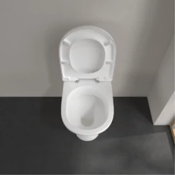Villeroy & Boch O.novo White Back To Wall Toilet & Soft Close Seat -HANSGROHE Shop villeroy boch o novo white back to wall toilet soft close seat p66007 285306 image