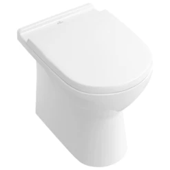 Villeroy & Boch O.novo White Back To Wall Toilet & Soft Close Seat -HANSGROHE Shop villeroy boch o novo white back to wall toilet soft close seat p66007 285307 image