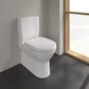 Villeroy & Boch O.novo White Close Coupled Toilet, Cistern & Soft Close Seat