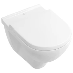 Villeroy & Boch O.novo White Wall Hung Toilet & Soft Close Seat -HANSGROHE Shop villeroy boch o novo white wall hung toilet soft close seat p66034 285317 image